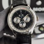 GF Factory Breitling 42MM Calfs Leather Watch Strap B25 Movement White Black Watch